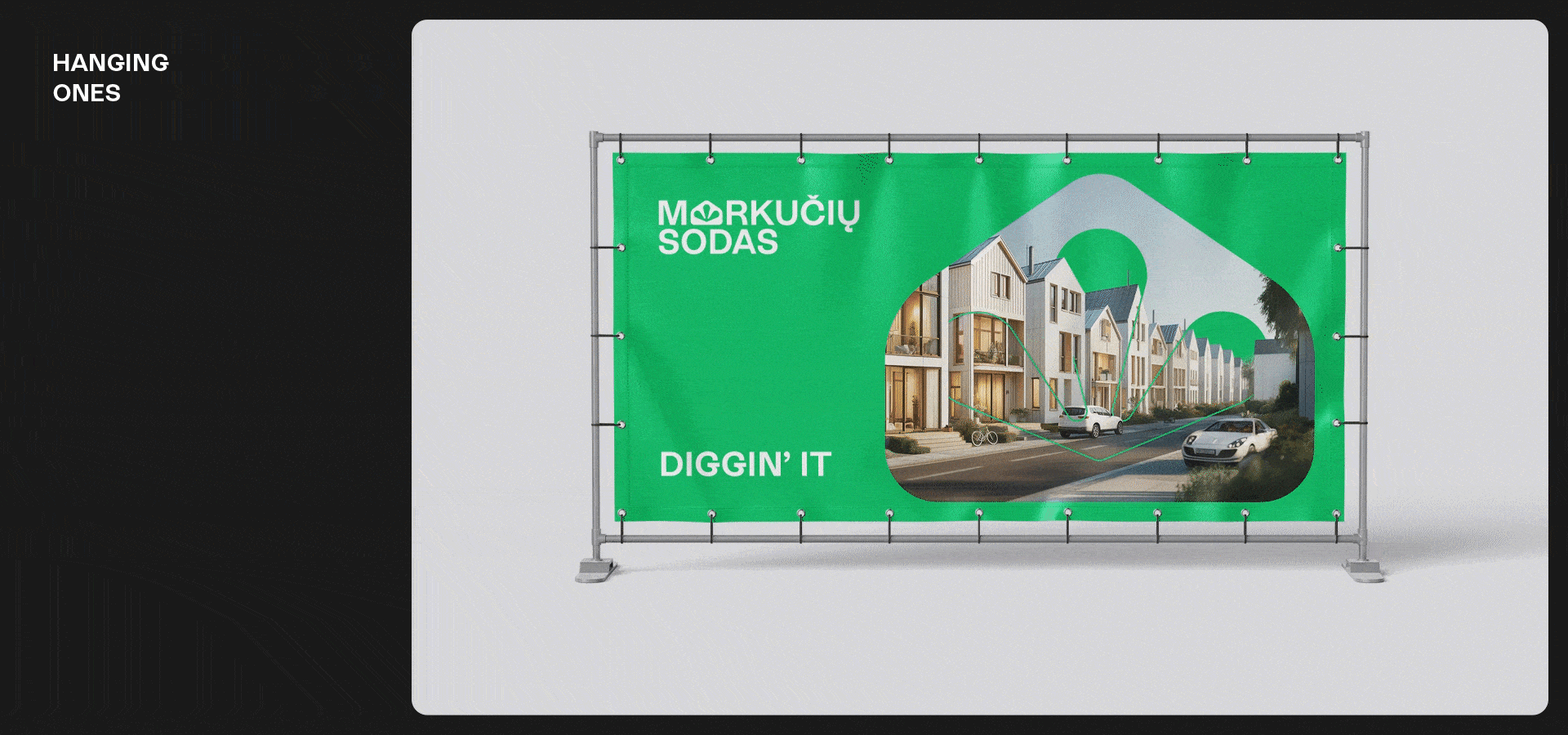 Markučiai garden — animated brand detail
